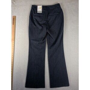 Nine West Barely Bootcut Mid Rise Pant 4P Blue New Sculpting Stretch Trouser